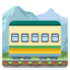 Mountain railway Google Noto emoji