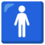 Men’s room Google Noto emoji