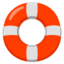 Ring buoy Google Noto emoji