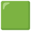 Green square Google Noto emoji