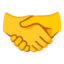 Handshake Google Noto emoji