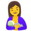 Breast-feeding Google Noto emoji