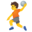 Person playing handball Google Noto emoji