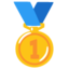 Gold Medal Google Noto emoji