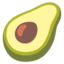 Avocado Google Noto emoji