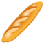 Baguette bread Google Noto emoji