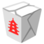 Takeout box Google Noto emoji