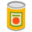 Canned food Google Noto emoji