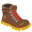 Hiking Boot Google Noto emoji