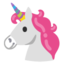 Unicorn Google Noto emoji