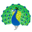 Peacock Google Noto emoji