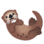Otter Google Noto emoji
