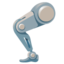 Mechanical leg Google Noto emoji