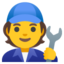 Mechanic Google Noto emoji