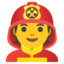 Firefighter Google Noto emoji