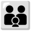 Family: adult, adult, child Google Noto emoji
