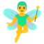 Man fairy Google Noto emoji
