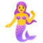 Mermaid Google Noto emoji