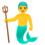 Merman Google Noto emoji