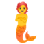 Merperson Google Noto emoji