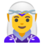 Woman elf Google Noto emoji