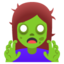 Woman zombie Google Noto emoji