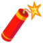 Firecracker Google Noto emoji