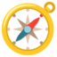 Compass Google Noto emoji