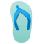 Thong sandal Google Noto emoji