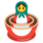 Nesting dolls Google Noto emoji