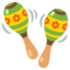 Maracas Google Noto emoji
