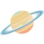 Ringed Planet Google Noto emoji