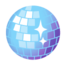 Mirror ball Google Noto emoji