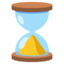Hourglass done Google Noto emoji