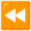 Fast reverse button Google Noto emoji
