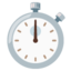 Stopwatch Google Noto emoji