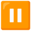 Pause button Google Noto emoji