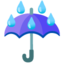 Umbrella Google Noto emoji