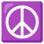 Peace symbol Google Noto emoji