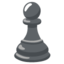 Chess pawn Google Noto emoji