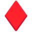 Diamond suit Google Noto emoji