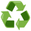 Recycling Symbol Google Noto emoji
