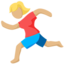 Эмодзи 🏃🏼 Messenger