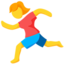Эмодзи 🏃 Messenger