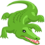 Эмодзи 🐊 Messenger