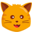Эмодзи 🐱 Messenger