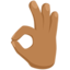 Эмодзи 👌🏽 Messenger
