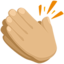Эмодзи 👏🏼 Messenger