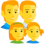 Эмодзи 👨‍👨‍👧‍👧 Messenger