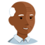 Эмодзи 👴🏾 Messenger